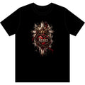 Jesus Heart Cross T-Shirt — Gothic Sacred Heart Christian Tee