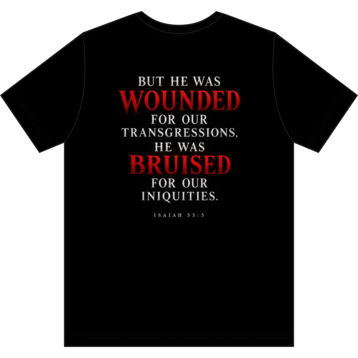 Jesus Heart Cross T-Shirt — Gothic Sacred Heart Christian Tee